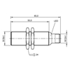 BES M18MI-NSC50B-S04K (BES007F)