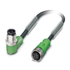 SAC-4P-M12MR/1,5-PUR/M12FS