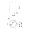 63014 | ROTALLARM S AMB V24DAC GY