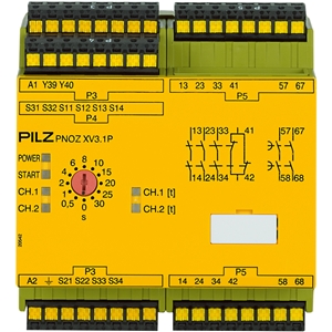 787530 | PNOZ XV3.1P C 30/24-240VACDC 3no 1nc 2no