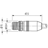 7000-51101-7900300 | M12 St. 0° X-cod. / RJ45 St. 0° Gigabit