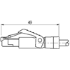 7000-51101-7900300 | M12 St. 0° X-cod. / RJ45 St. 0° Gigabit